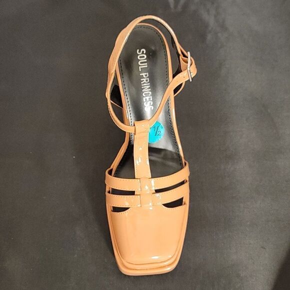 BRAND NEW SOUL PRINCESS PLAINT  BLOCK HEEL SANDAL S2 - Picture 6 of 15